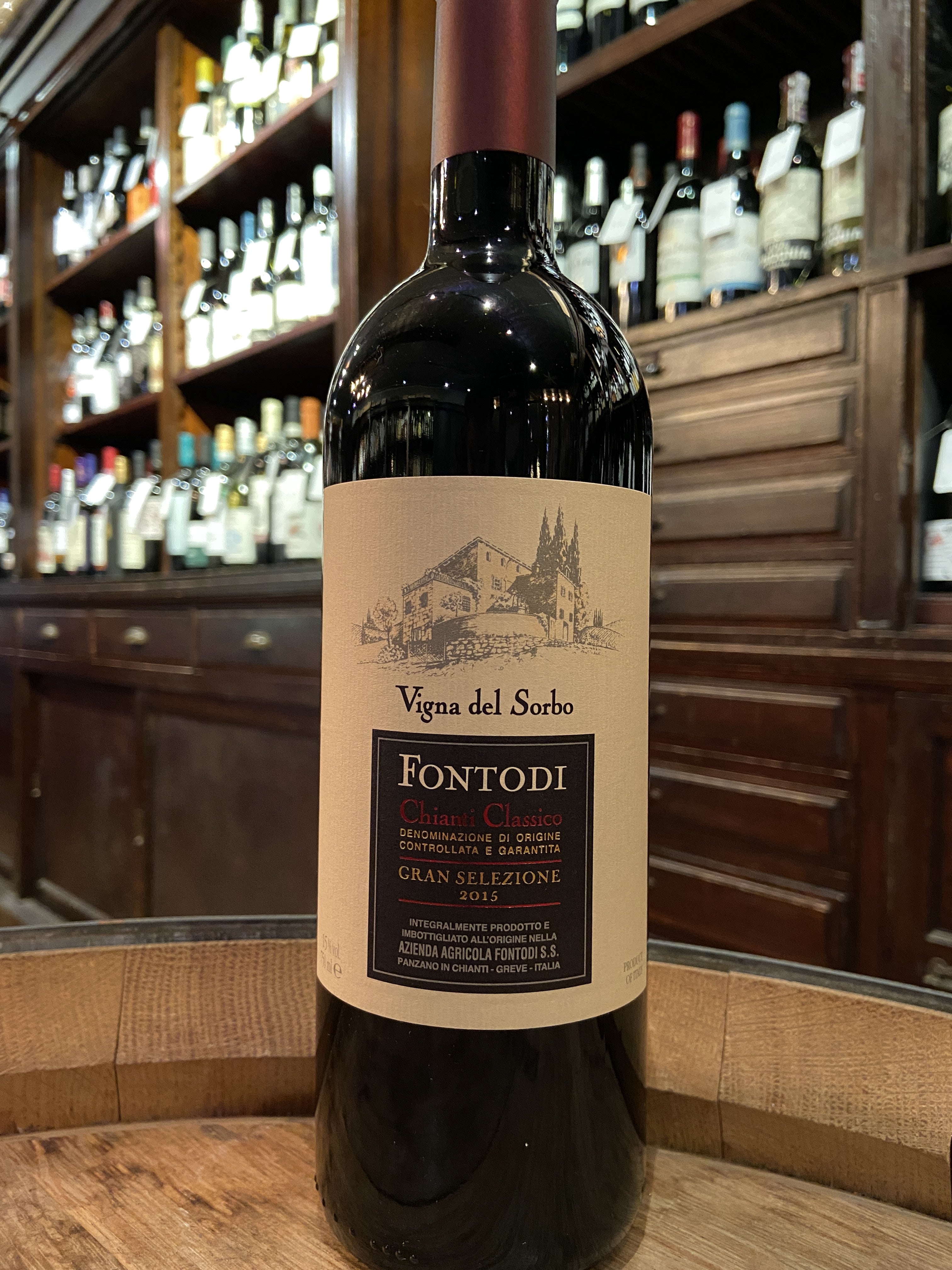 2015 Fontodi Chianti Classico Gran Selezione Vigna del Sorbo