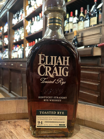 Elijah Craig Toasted Rye Whiskey