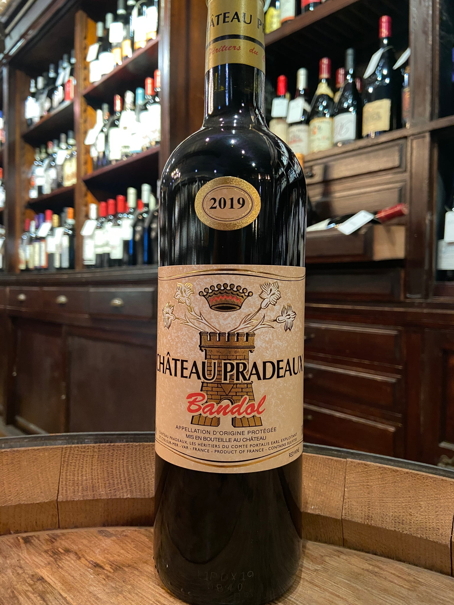 2019 Chateau Pradeaux Bandol Rouge