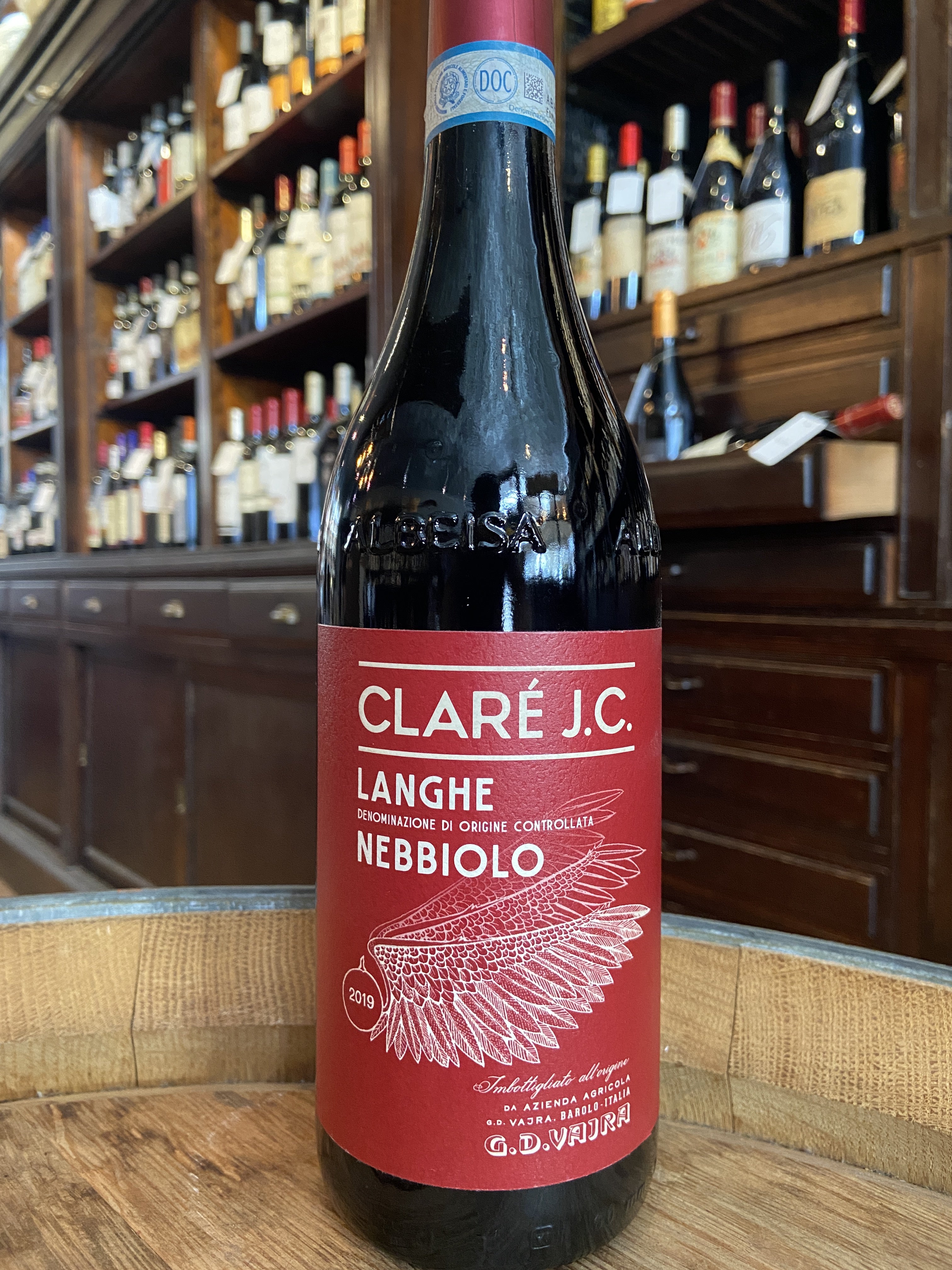 2019 G.D. Vajra Langhe Nebbiolo Clare J.C.