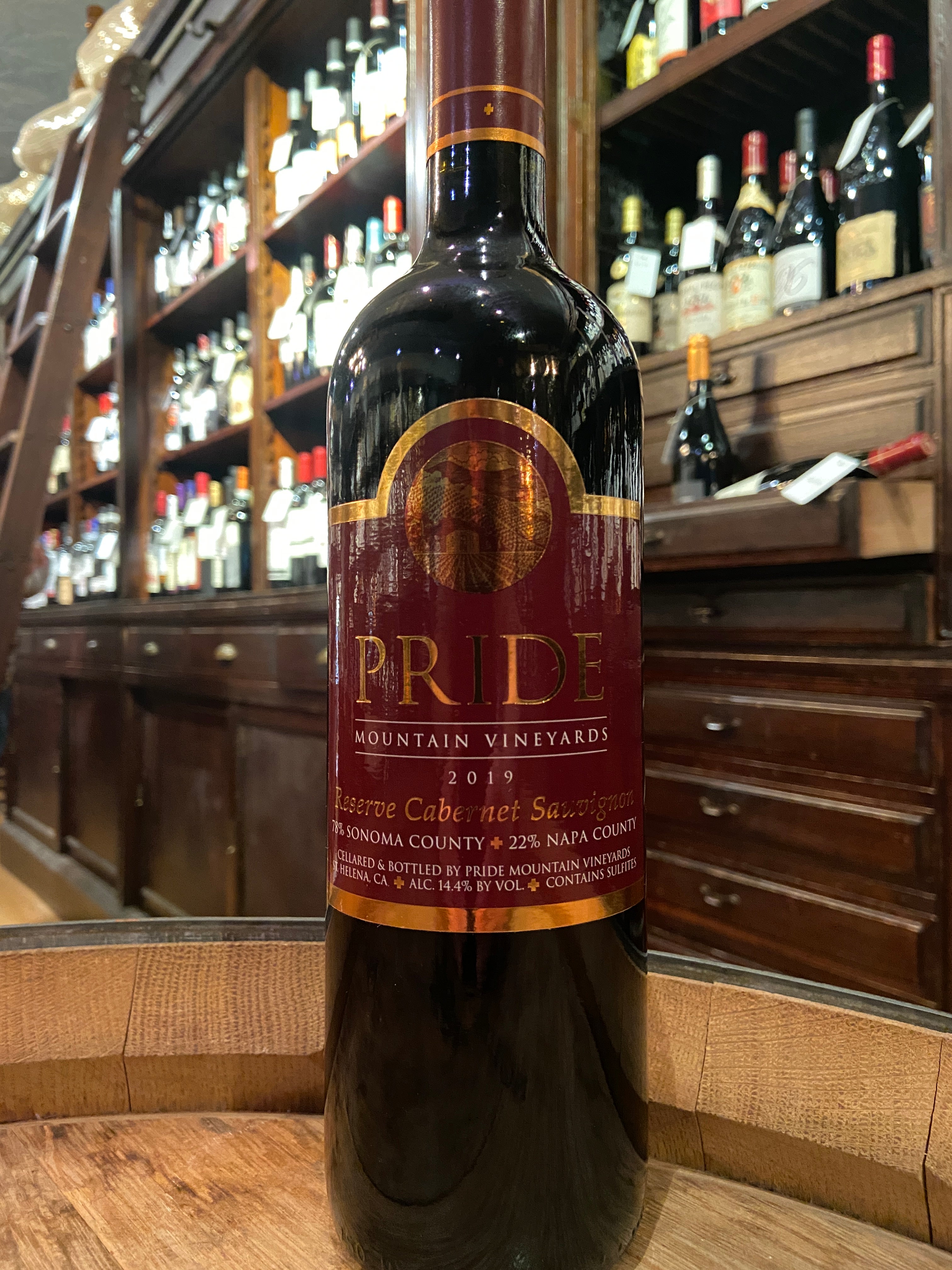 2019 Pride Mountain Vineyards Cabernet Sauvignon