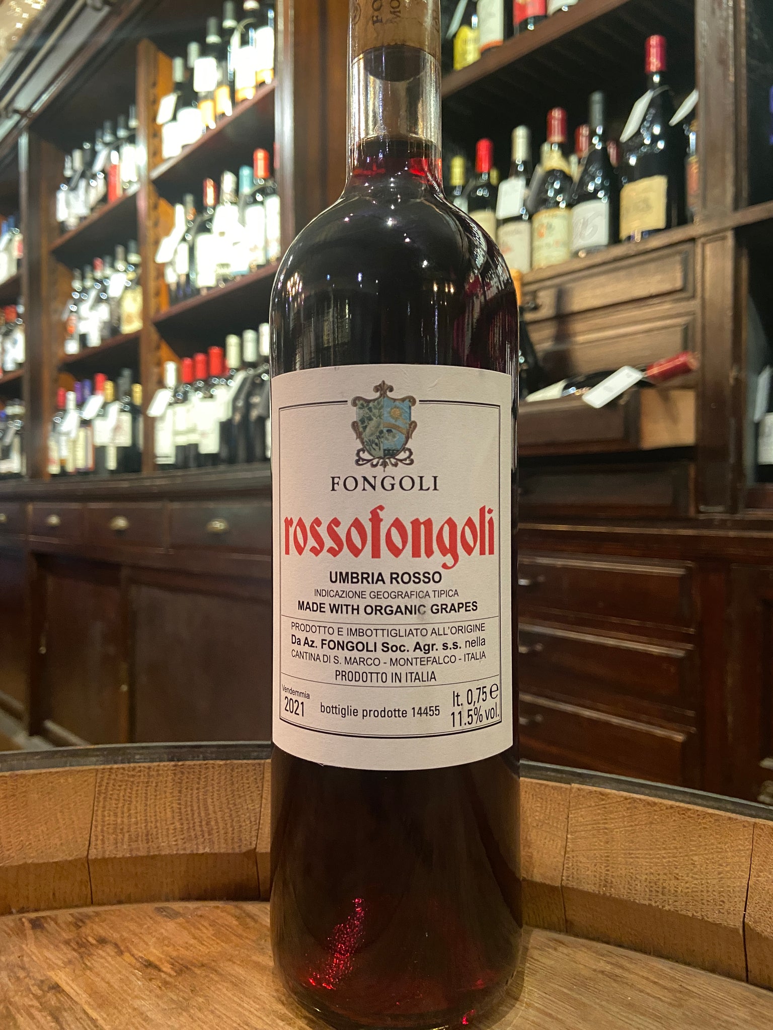 Fongoli Rossofongoli Umbria Rosso 2021