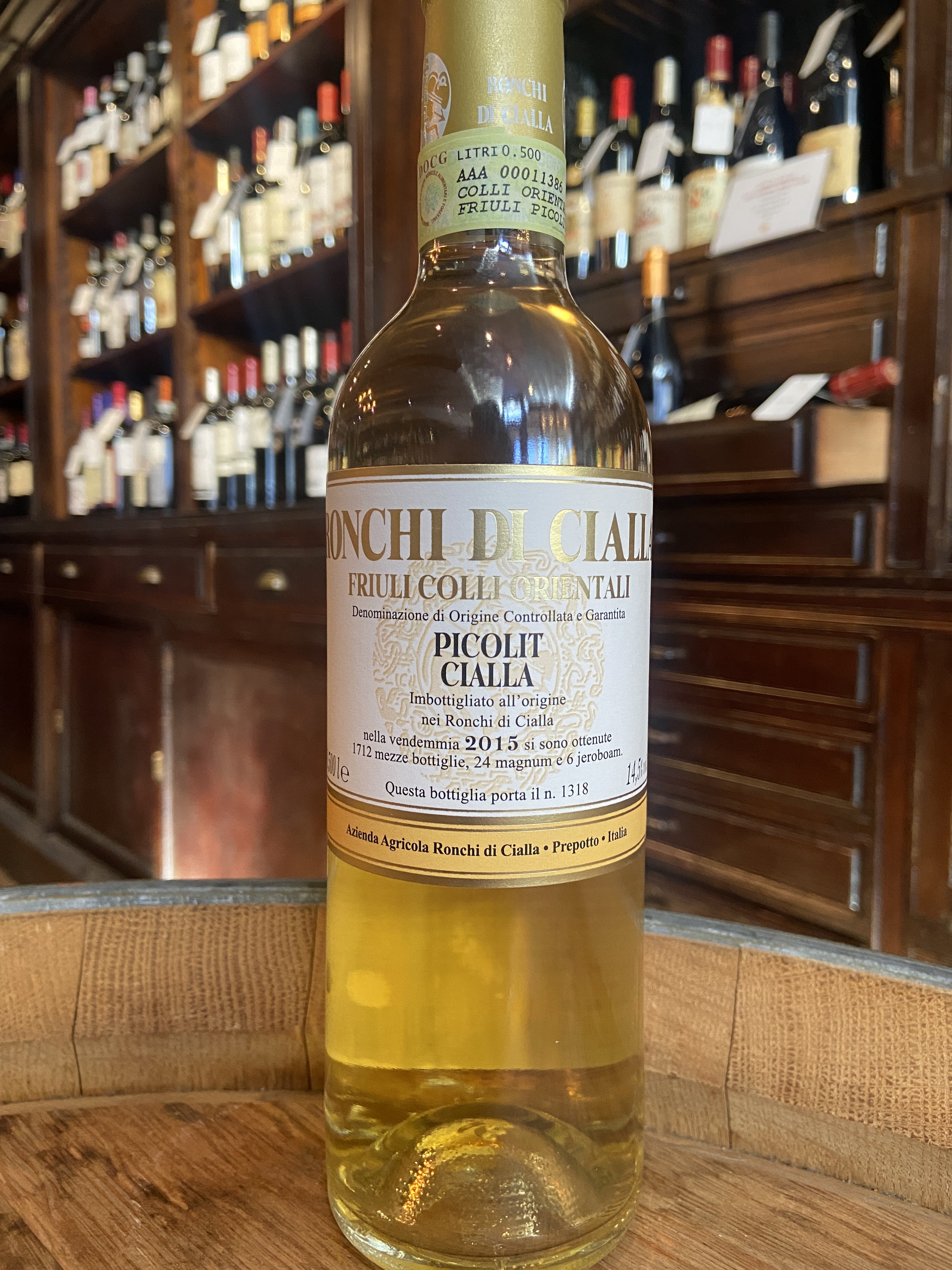 2015 Ronchi di Cialla Picolit