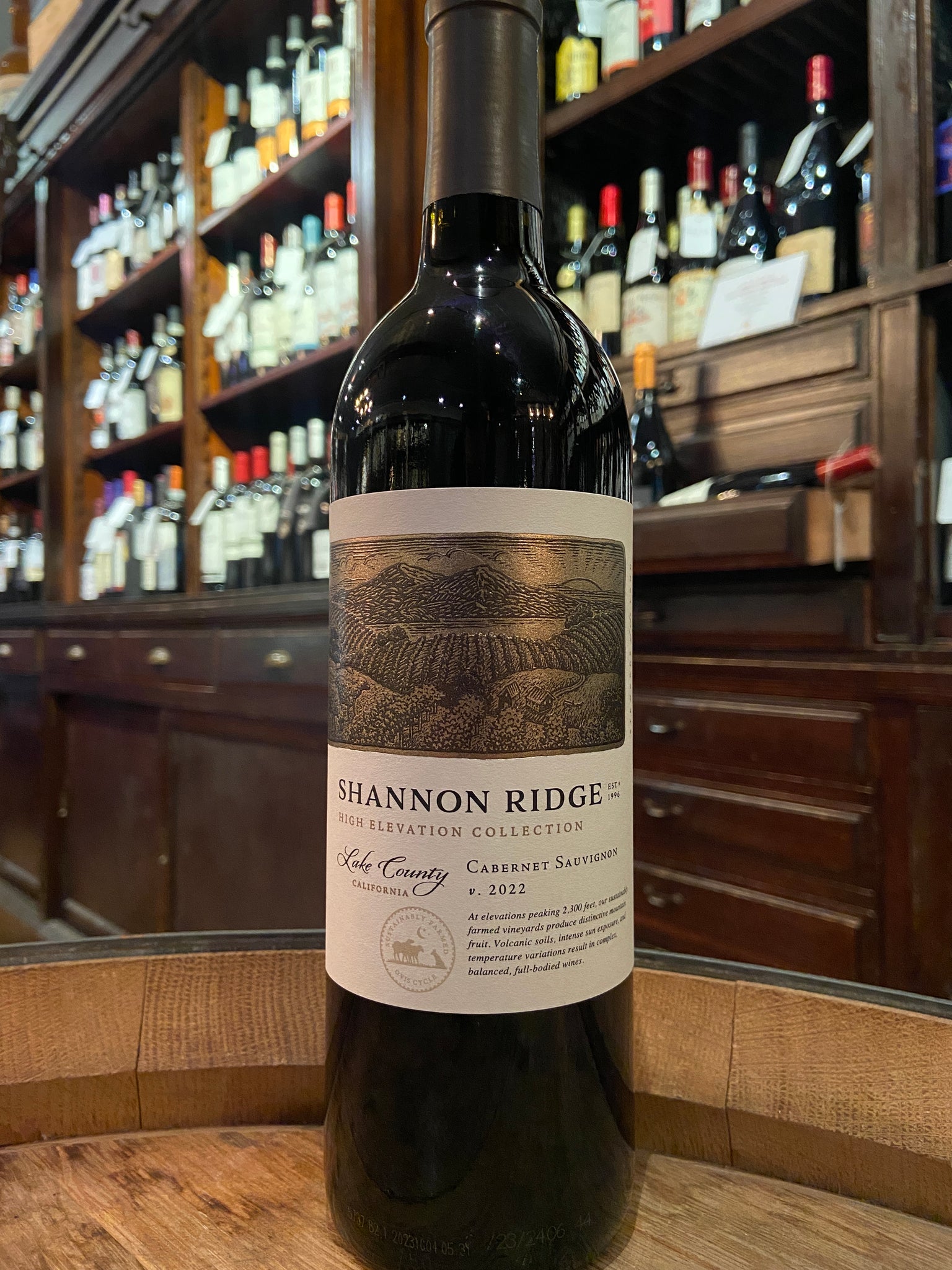 Shannon Ridge Cabernet Sauvignon Lake County 2022 High Elevation Collection