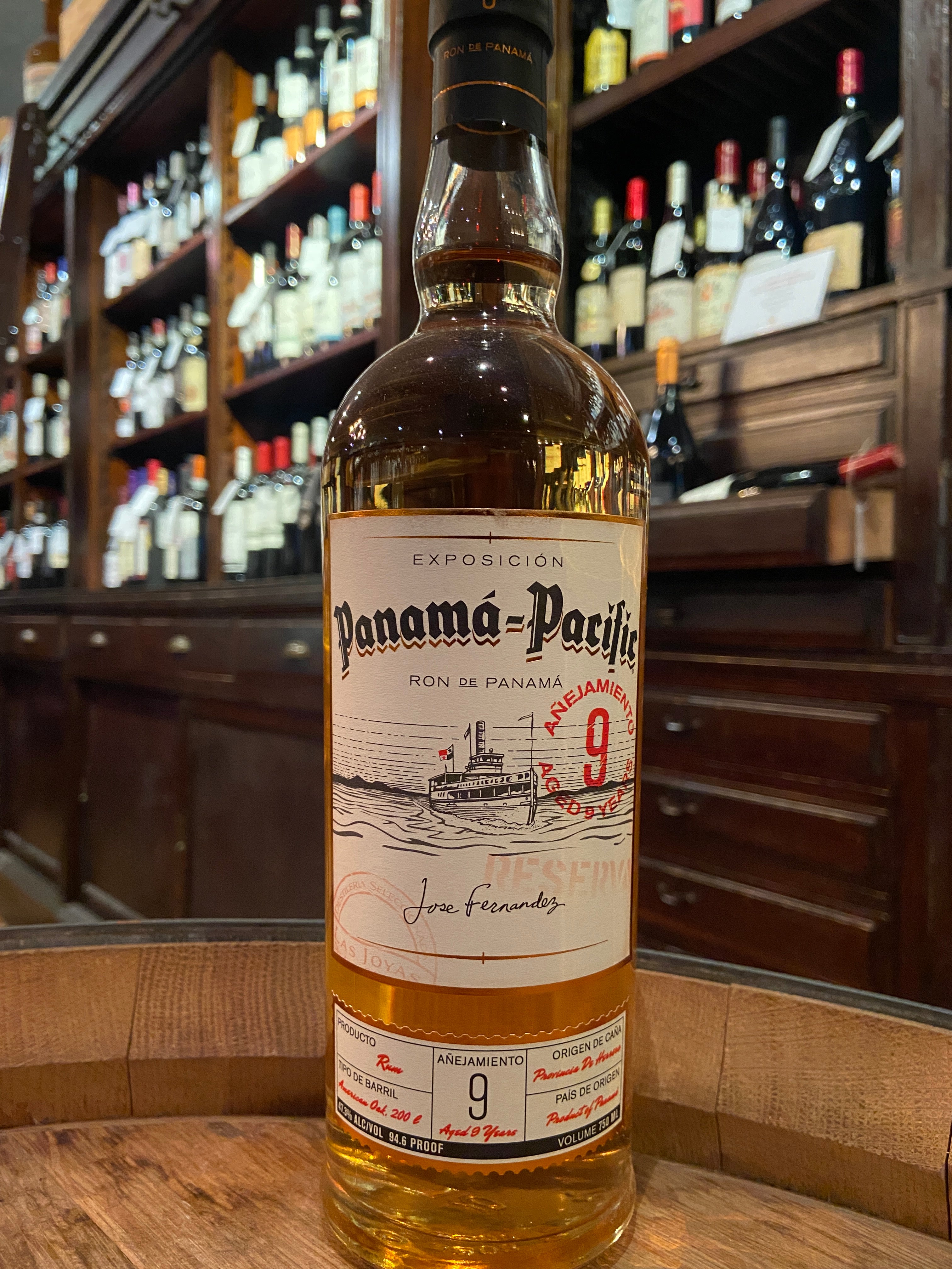 Panama-Pacific Rum 9 yrs