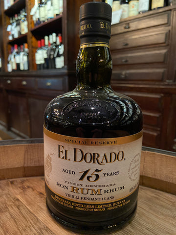 El Dorado Rum, 15 Year Old Special Reserve Finest Demerara Rum