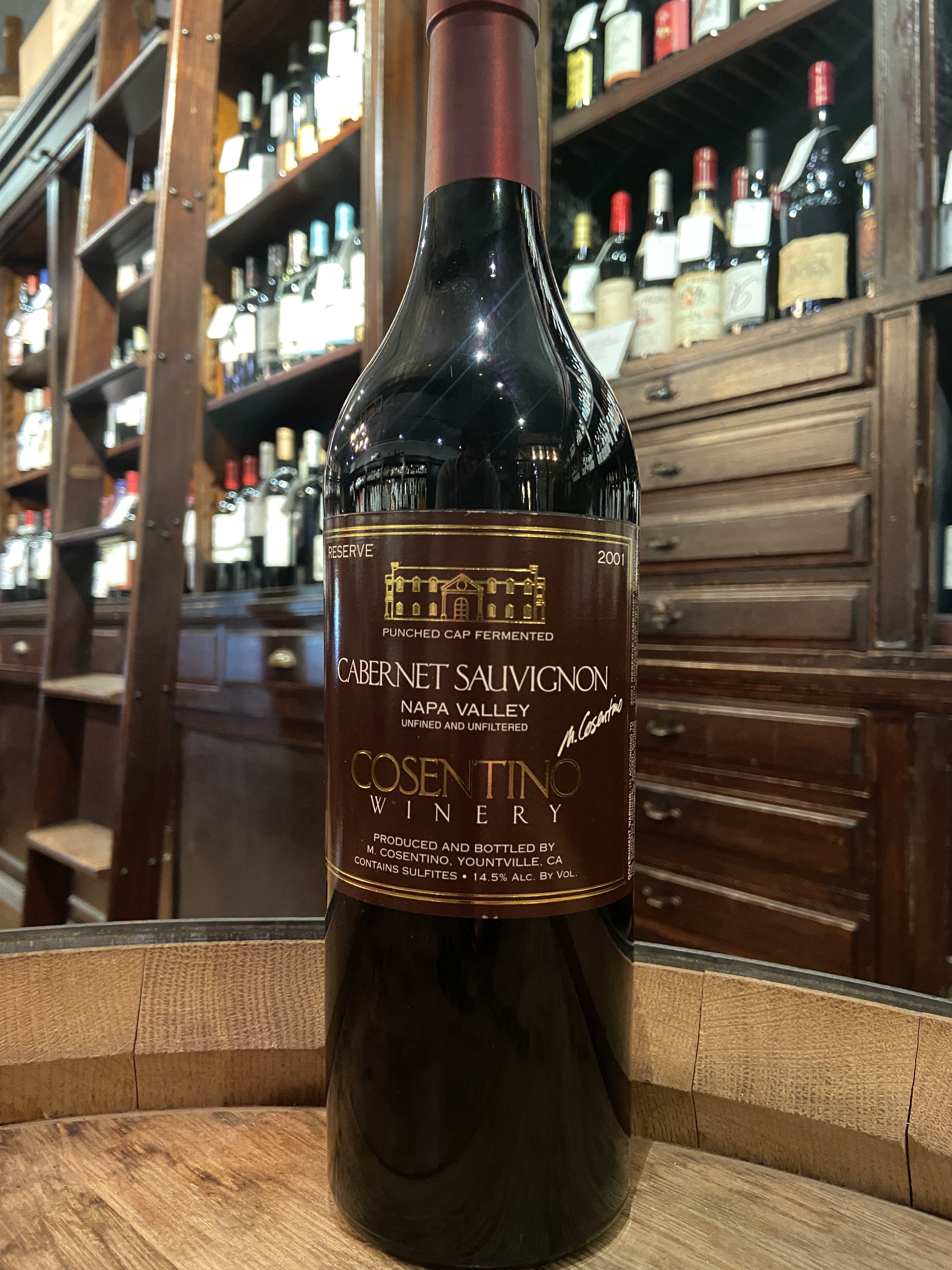 2001 Cosentino Winery Reserve Cabernet Sauvignon