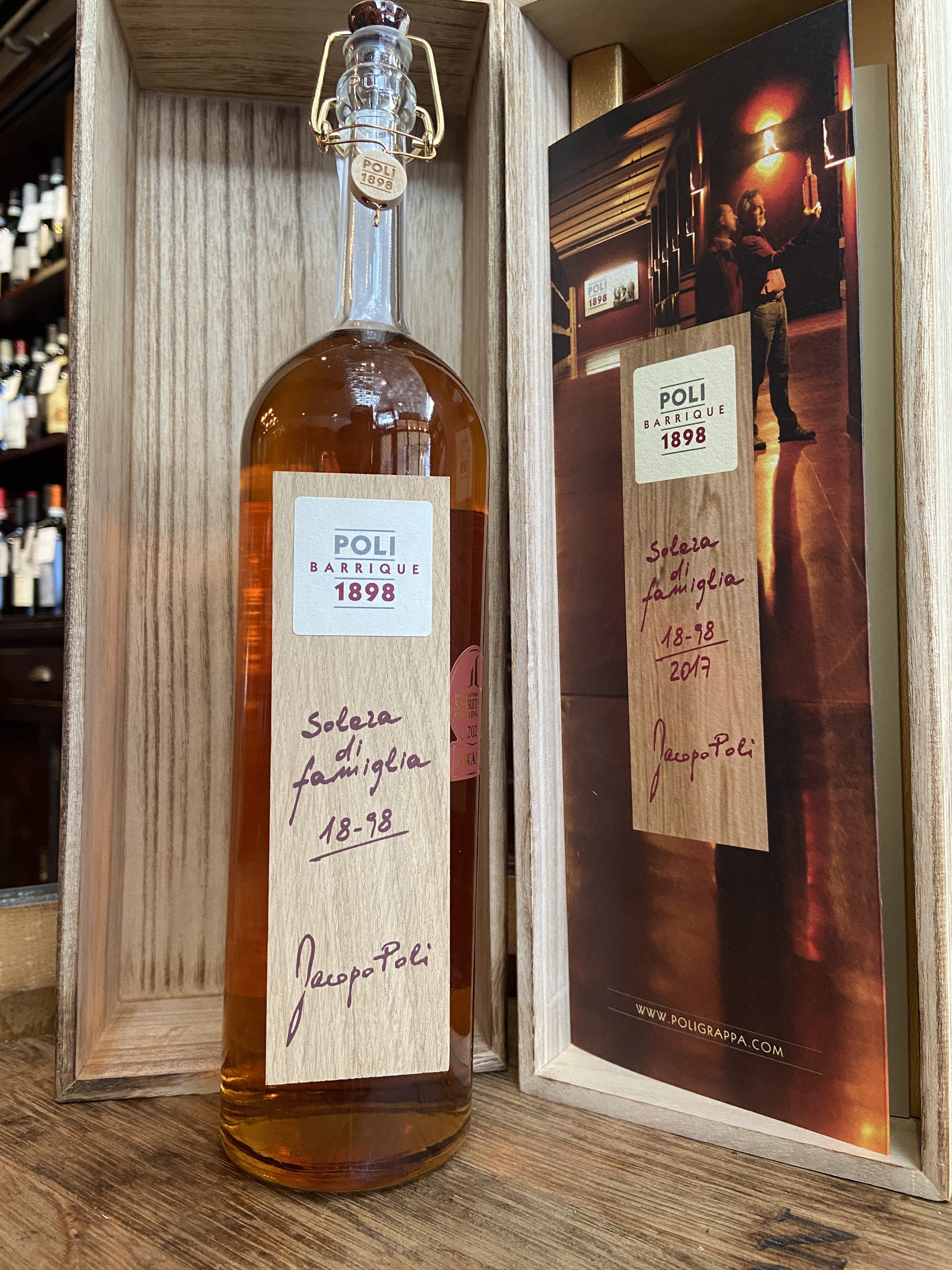 Distillerie Poli 'Jacopo Poli' Solera di Famiglia Riserva Barrique Grappa