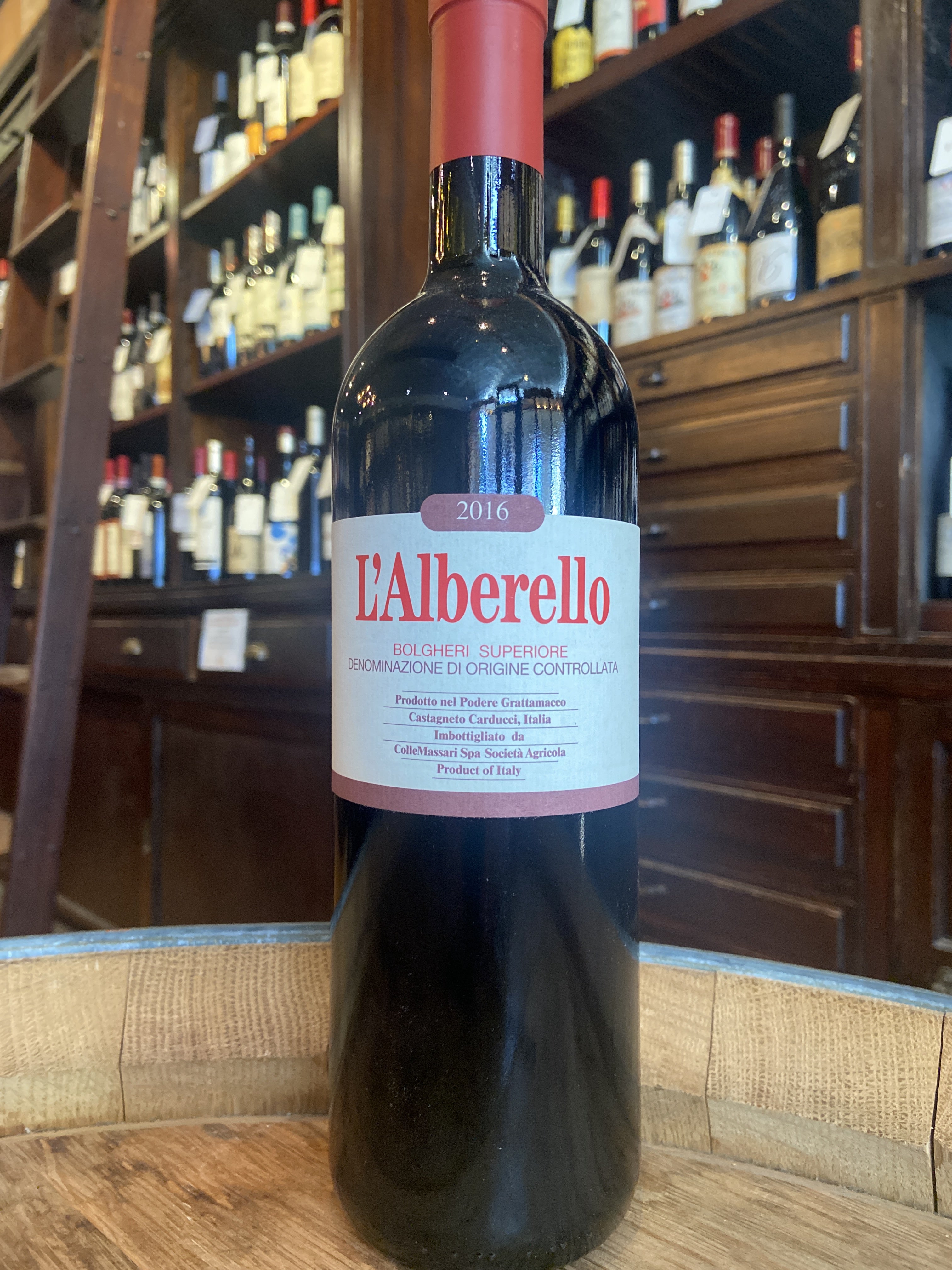 2016 Grattamacco L'Alberello Bolgheri Superiore