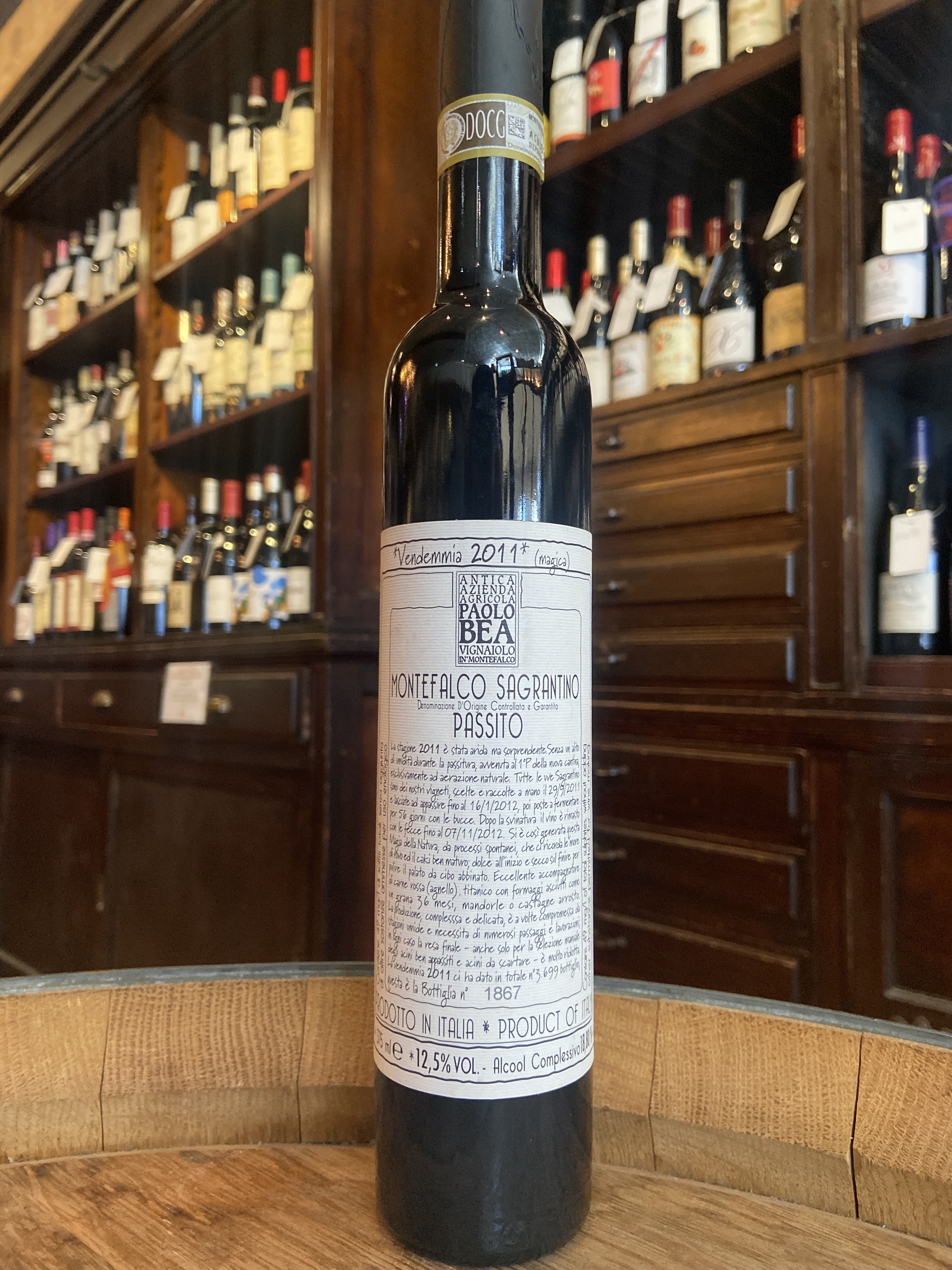 2011 Paolo Bea Montefalco Sagrantino Passito DOCG
