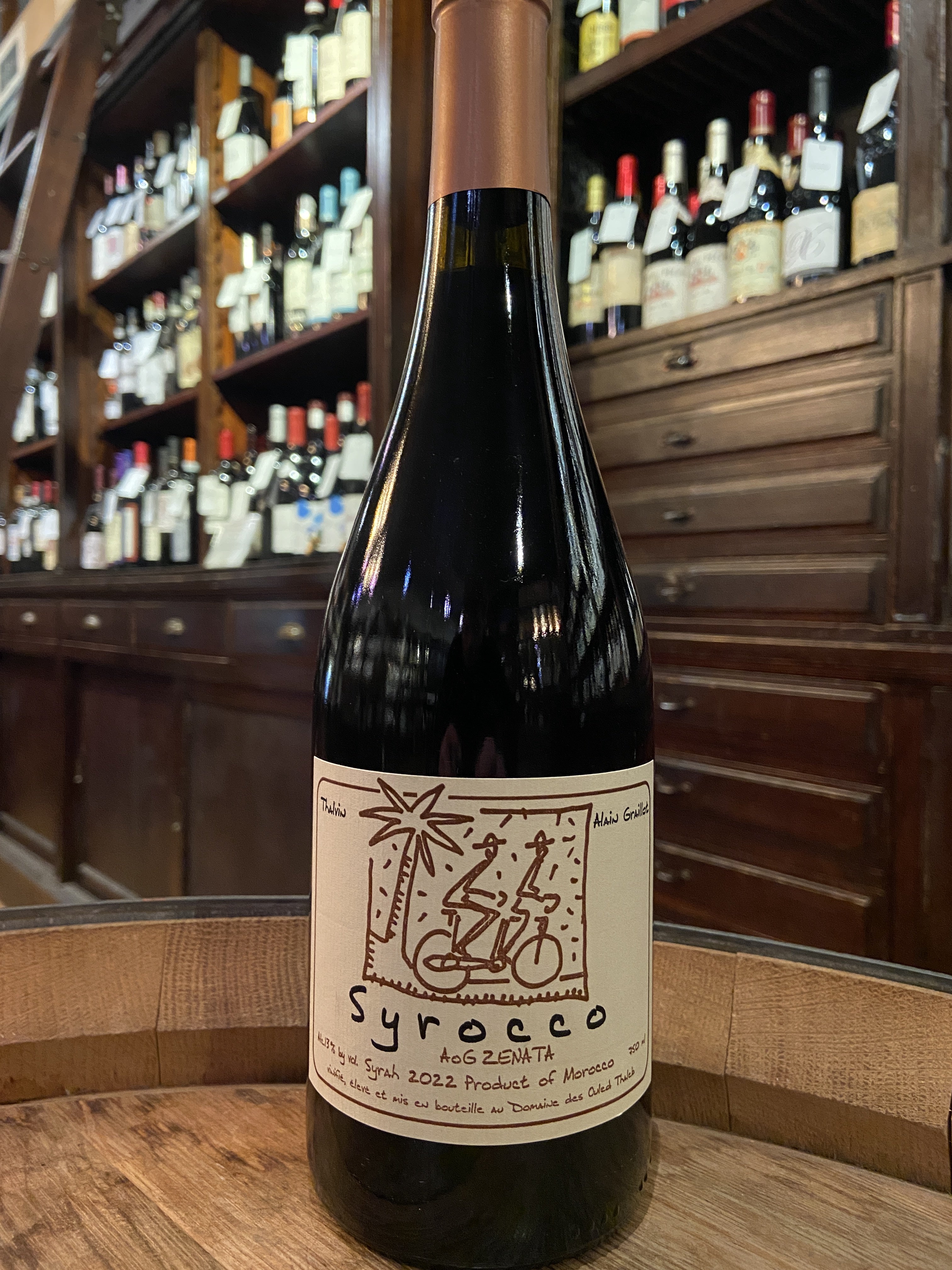 2022 Alain Graillot Zenata Syrah Syrocco Thalvin