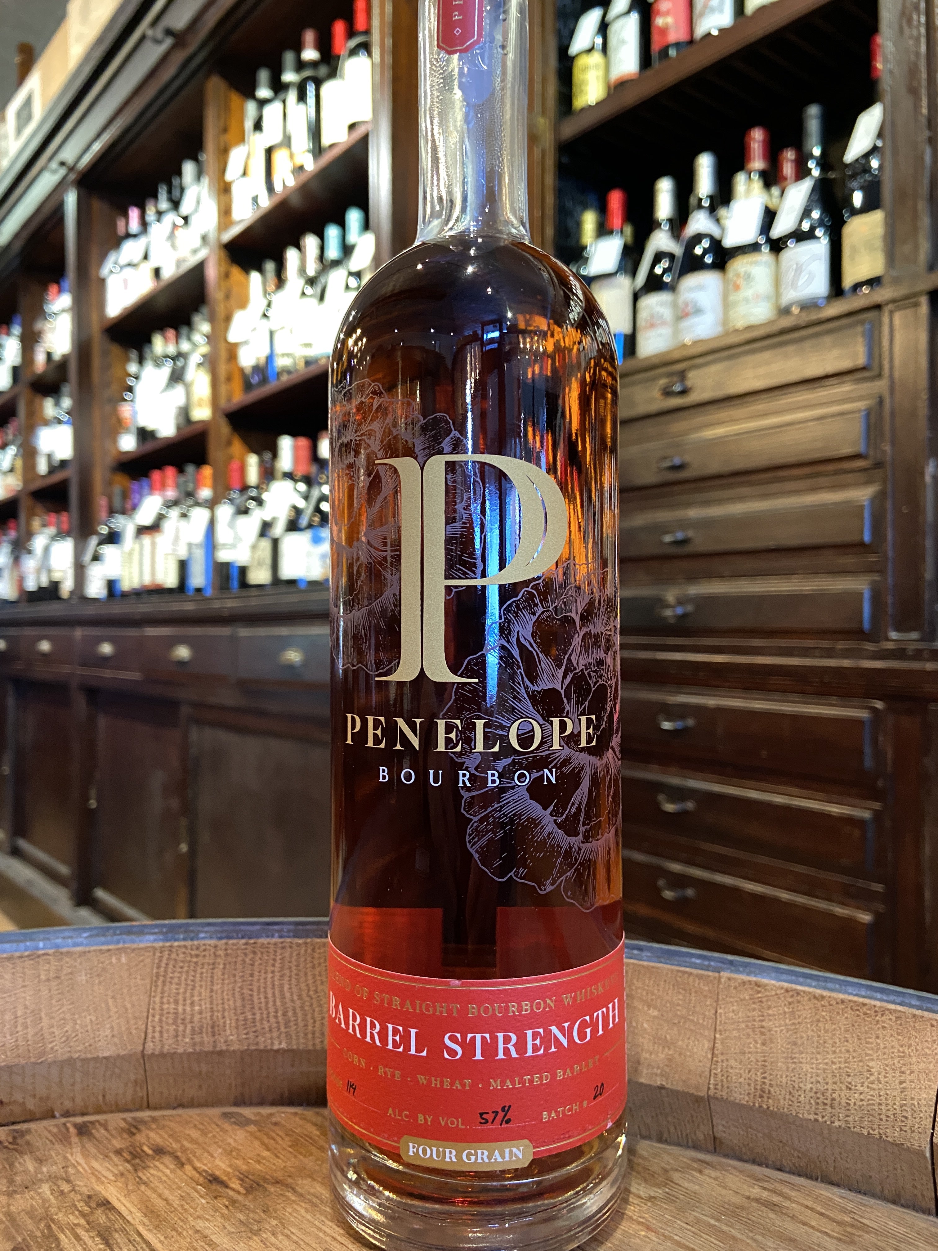 Penelope 'Four Grain' Barrel Strength Straight Bourbon Whiskey