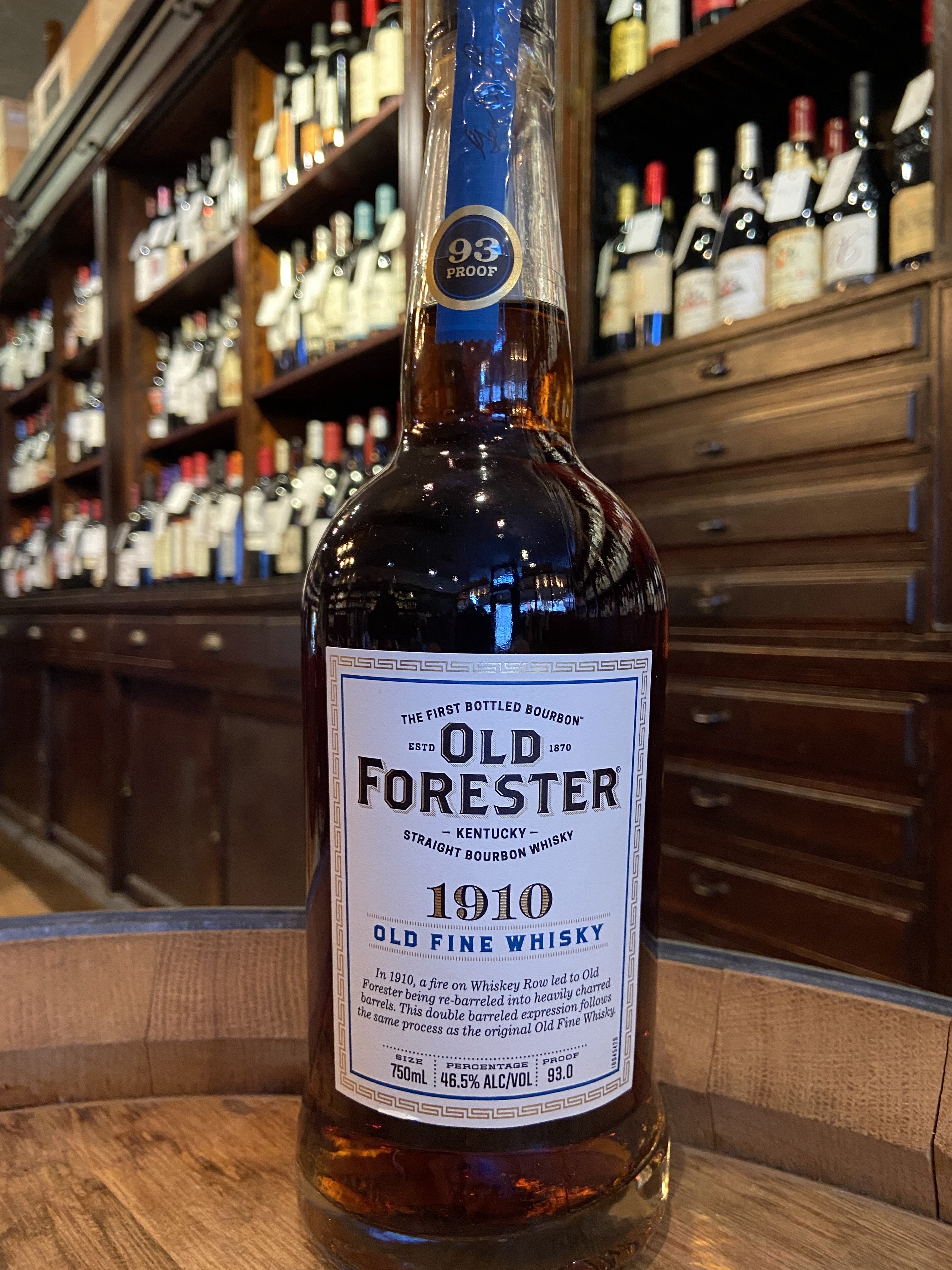 Old Forester 1910 Old Fine Kentucky Straight Bourbon Whiskey