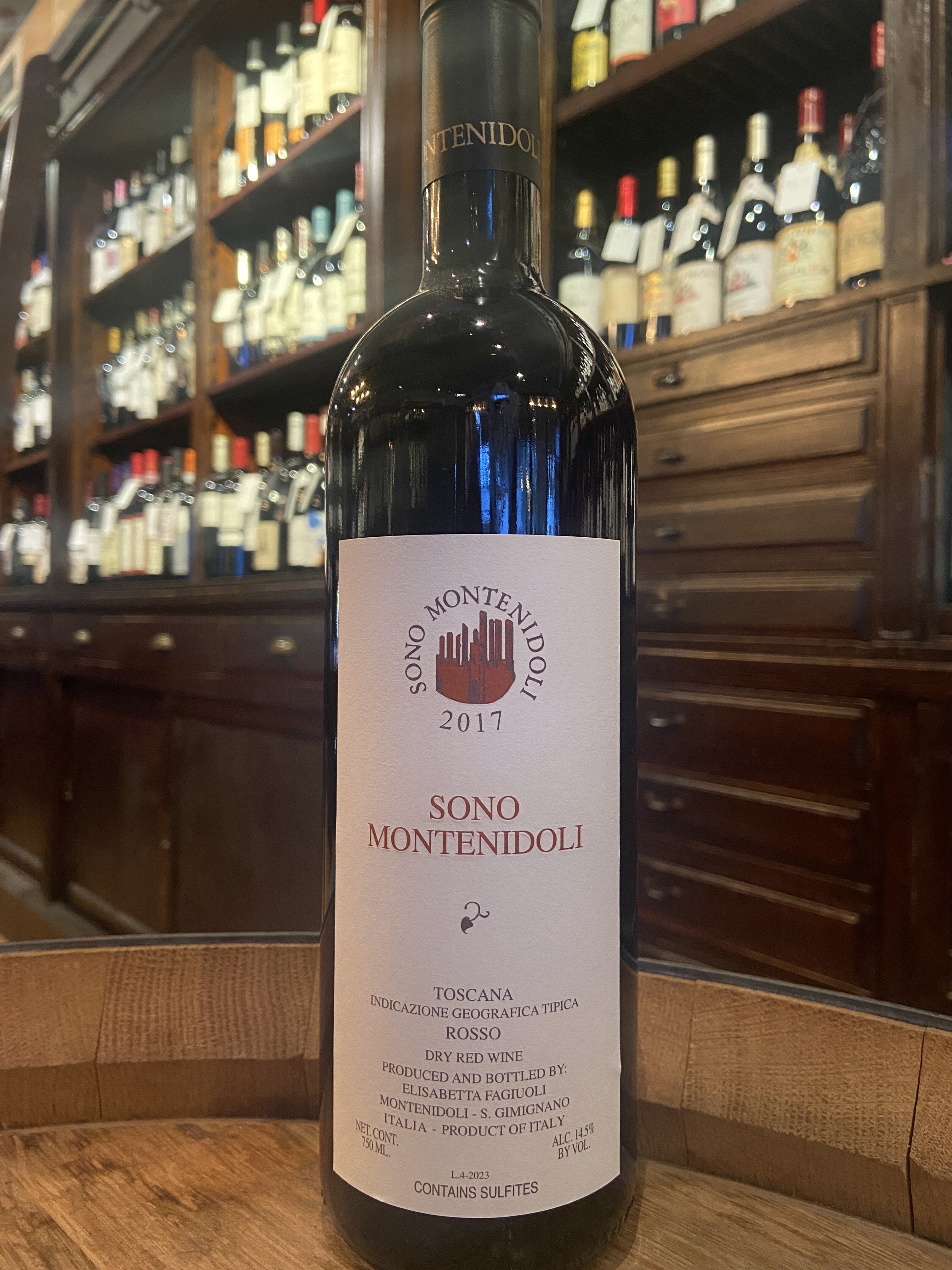2017 Montenidoli Toscana Sono Rosso