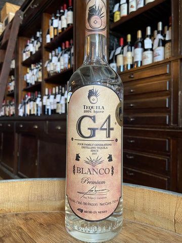 G4 Blanco de Madera Premium Tequila