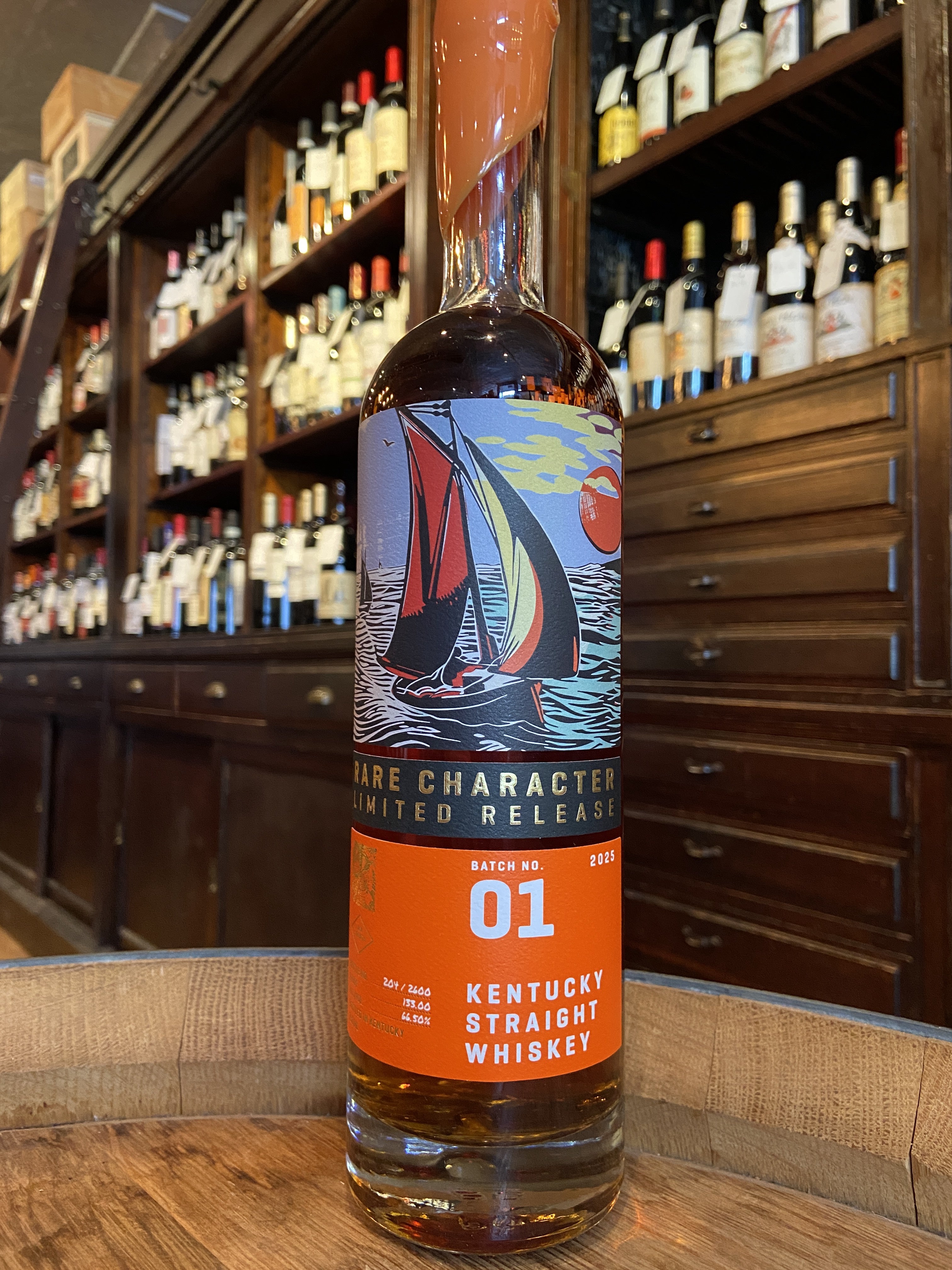 Rare Character Whiskey Company Kentucky Straight Whiskey (Batch No.01 2025)