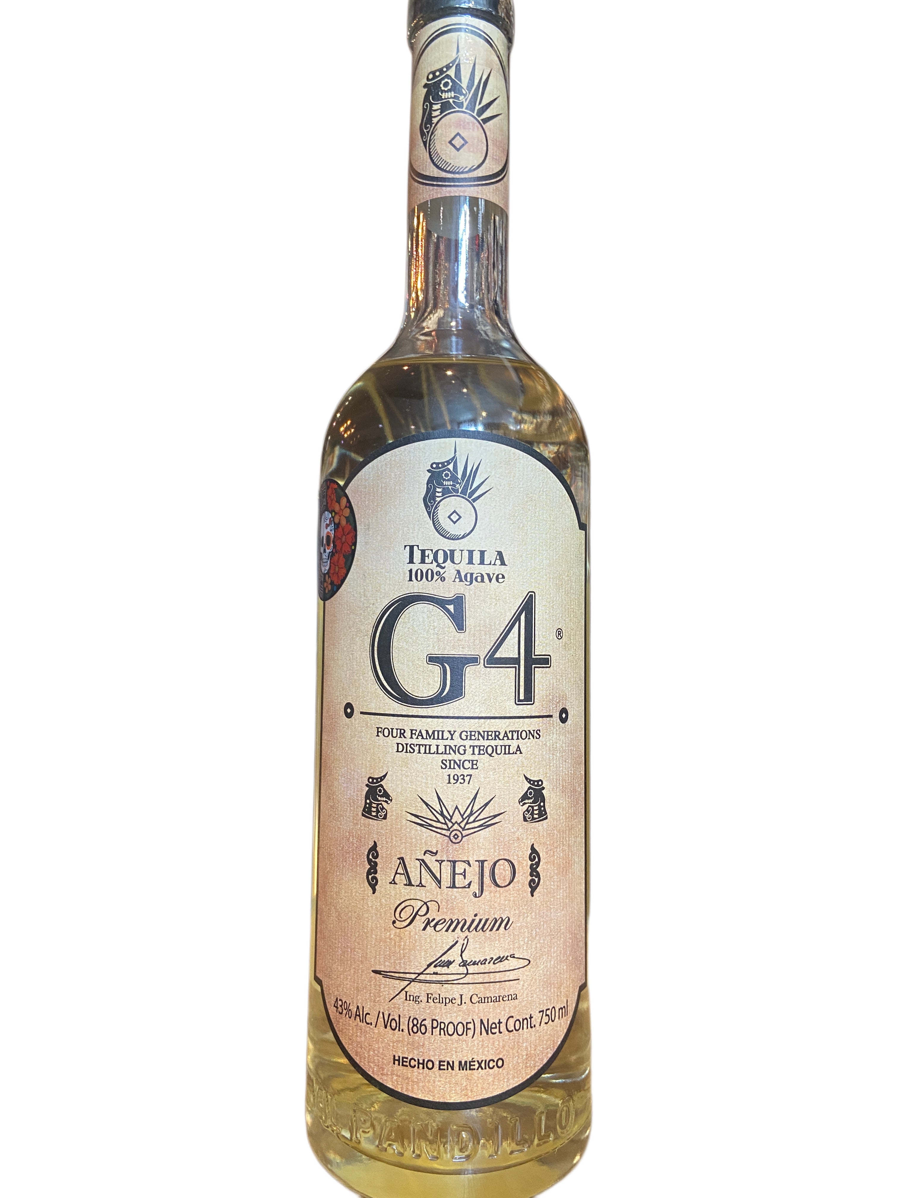 G4 'Edicion Dia de Muertos' Tequila Anejo de Madera (2025)