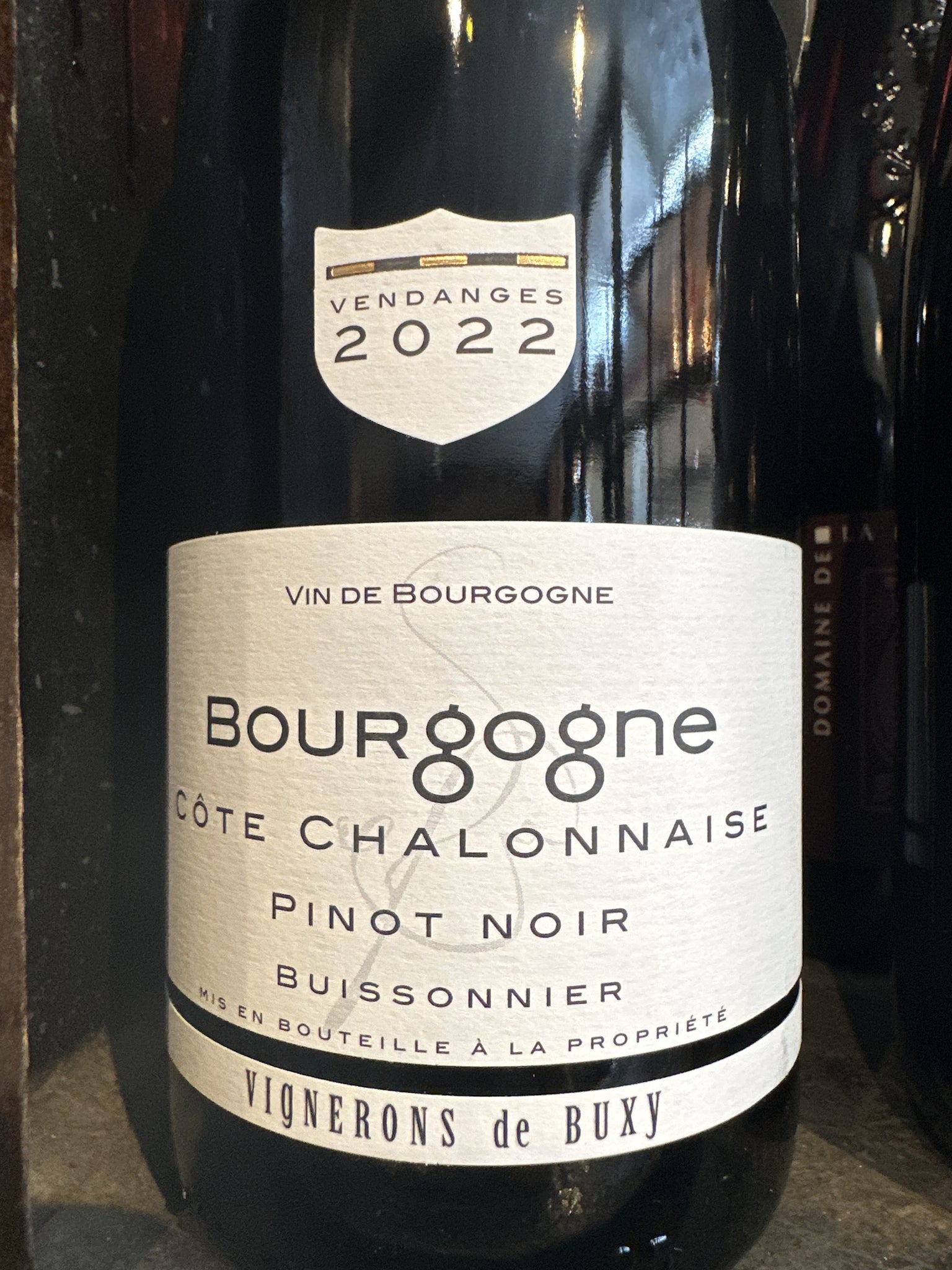 2022 Cave de Buxy Bourgogne Cote Chalonnaise Pinot Noir Buissonnier