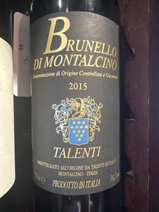 2015 Talenti Brunello di Montalcino