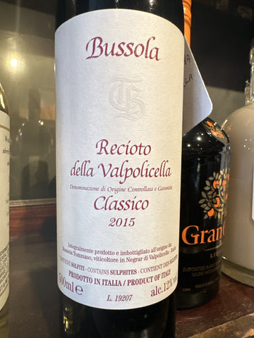 2015 Bussola Recioto della Valpolicella