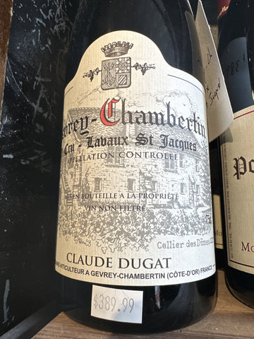 2019 Domaine Claude Dugat Gevrey-Chambertin 1er Cru Lavaux St. Jacques