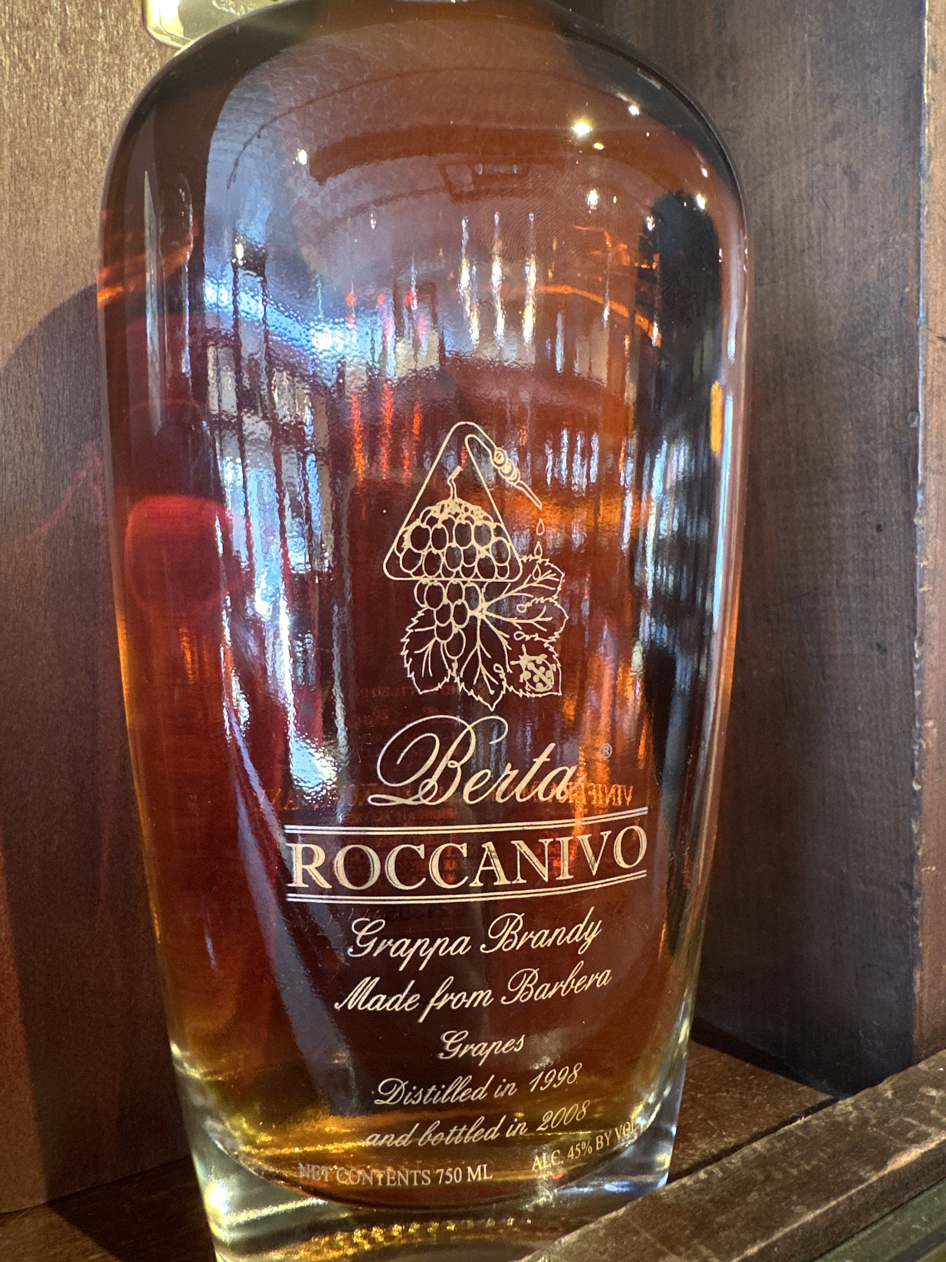 Berta Roccanivo Grappa di Barbera d'Asti