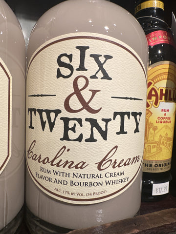 Six & Twenty Carolina Cream