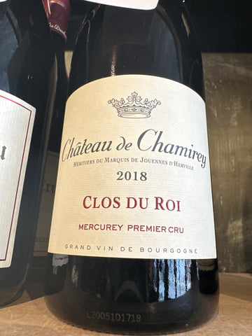 2018 Chateau de Chamirey Mercurey 1er Cru Clos du Roi