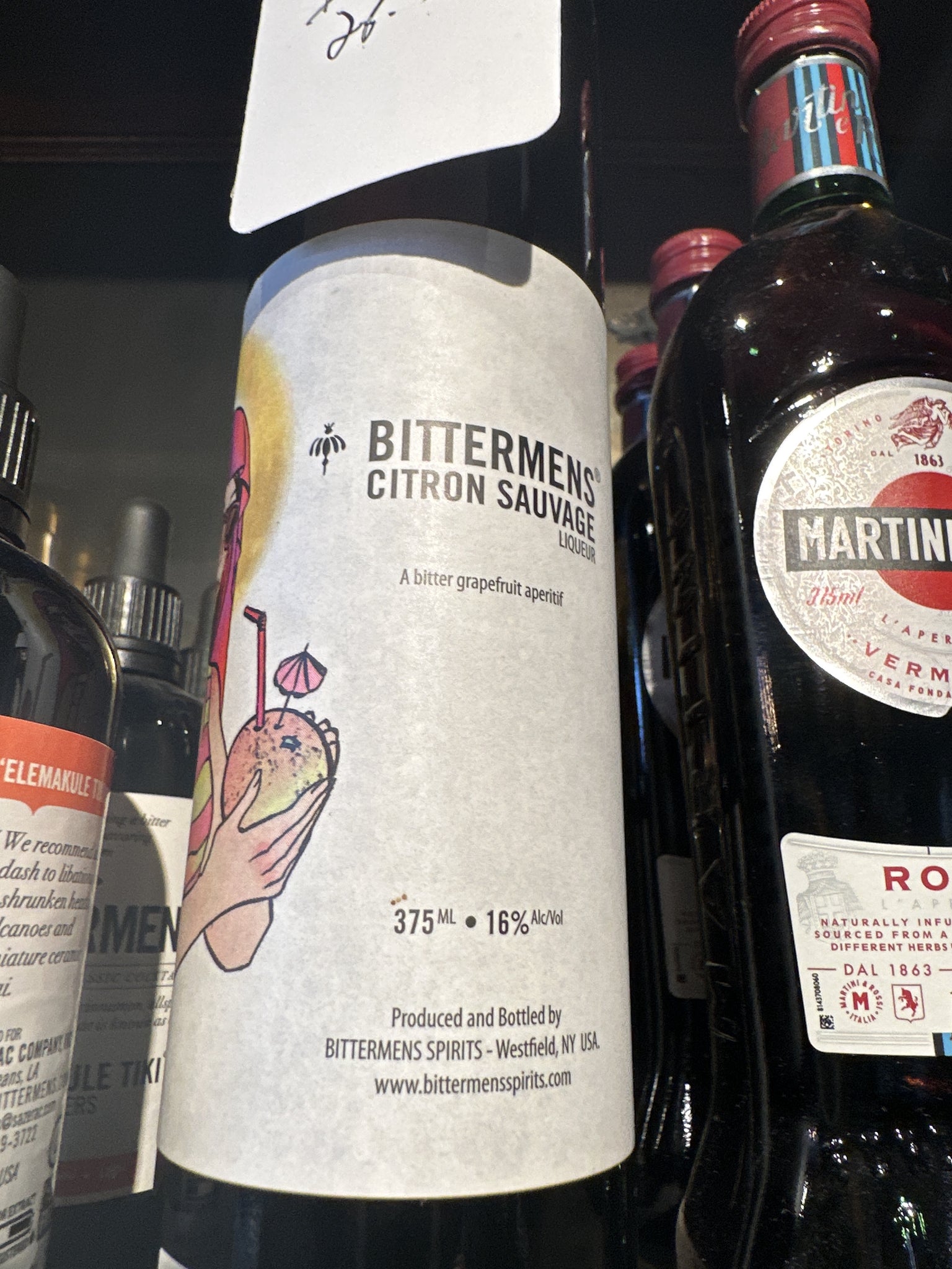 Bittermens Citron Sauvage Liqueur