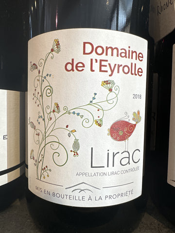 2018 Domaine de L'Eyrolle "Lirac" Cotes du Rhone