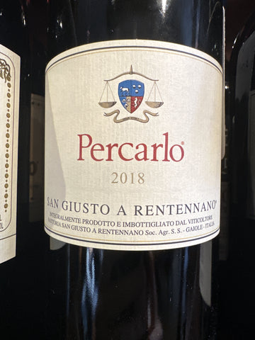 2018 San Giusto a Rentennano Percarlo