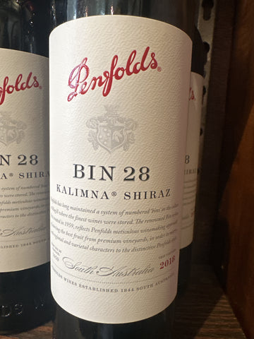 2018 Penfolds Bin 28 Kalimna Shiraz