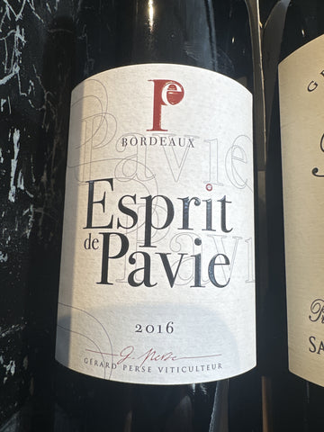 2016 Esprit de Pavie Bordeaux