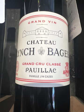 2019 Chateau Lynch Bages Pauillac Grand Cru Bordeaux