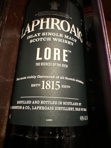 Laphroaig Lore Single Malt Scotch Whisky