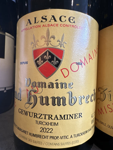 2022 Domaine Zind Humbrecht Gewürztraminer