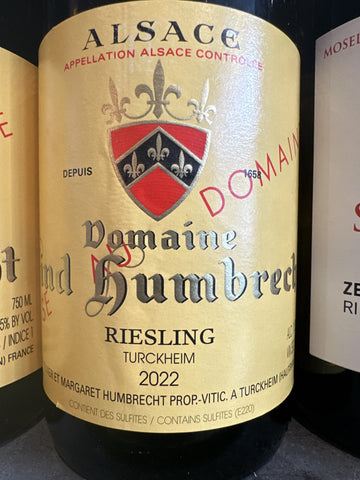 2022 Domaine Zind Humbrecht Riesling Alsace