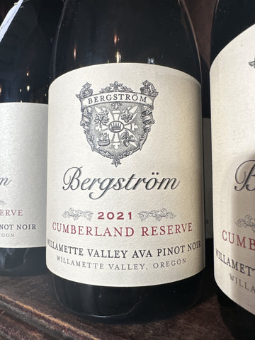 2021 Bergstrom Cumberland Reserve Pinot Noir