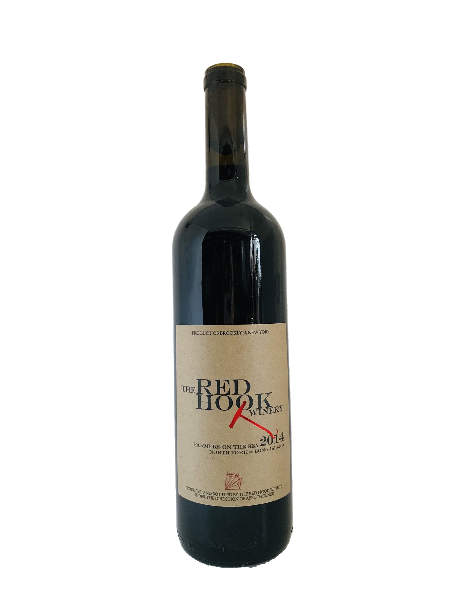 The Red Hook Winery, Farmers on the Sea Red Wine 2014