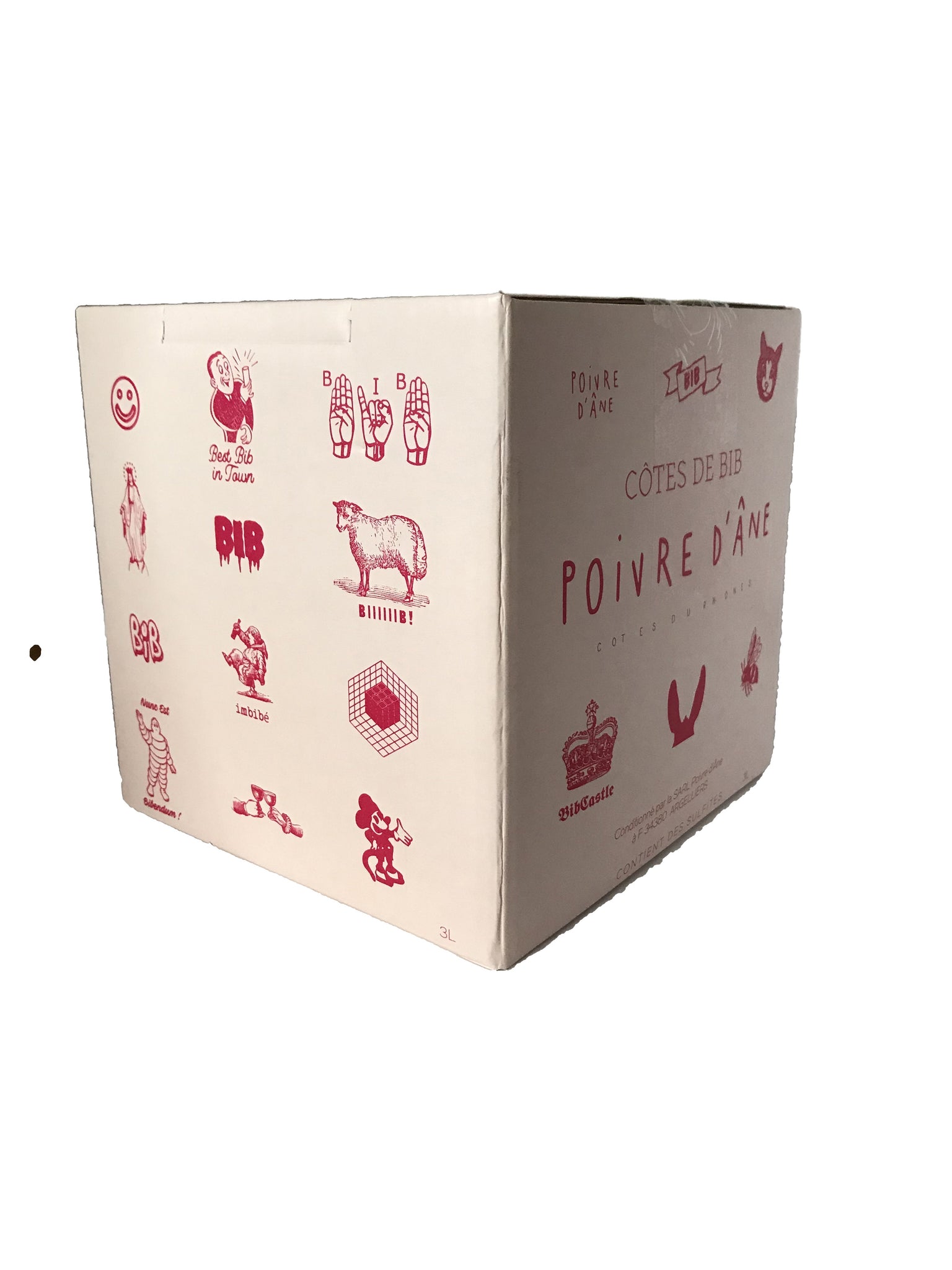 Poivre d'Ane, CDR Rouge 2019 3L Bag In Box