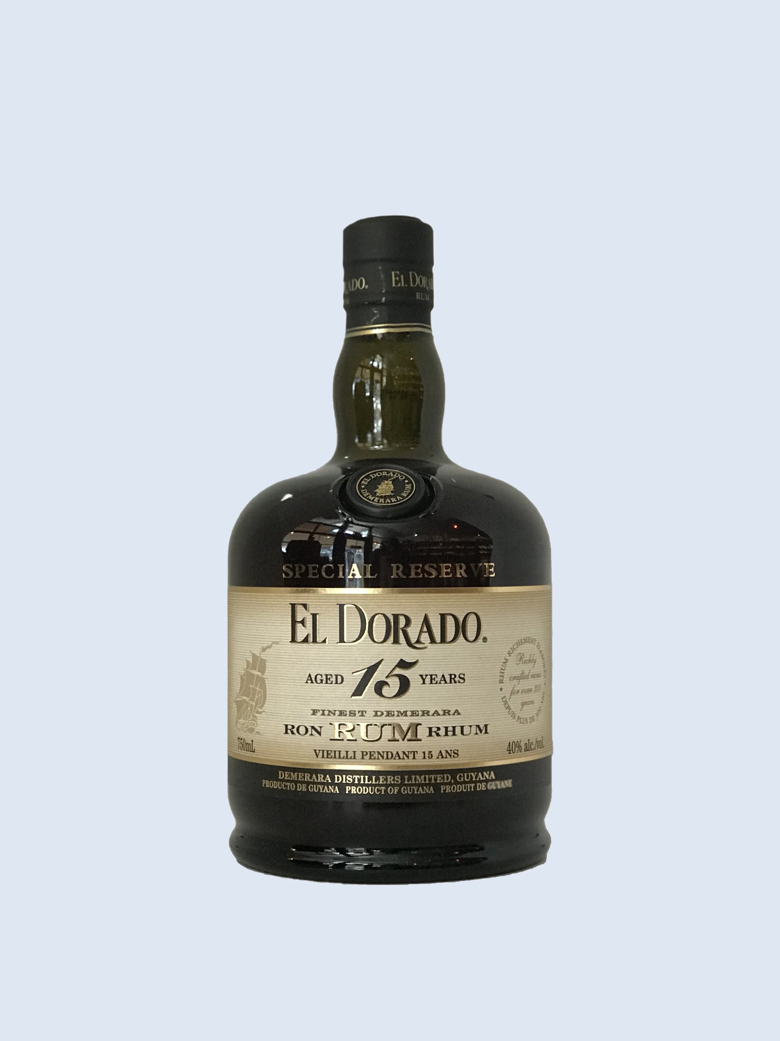 El Dorado Rum, 15 Year Old Special Reserve Finest Demerara Rum