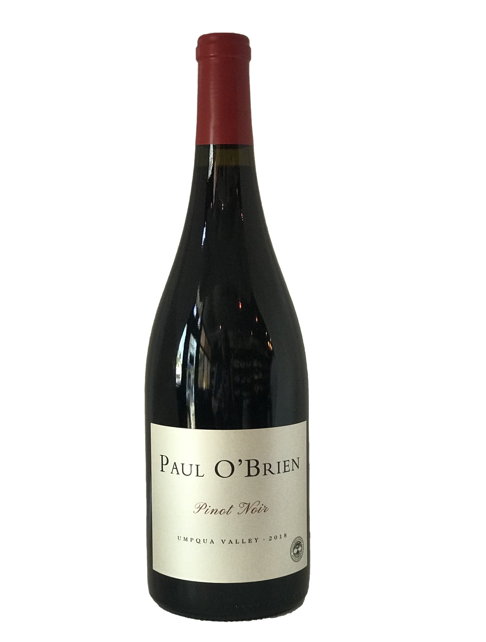 Paul O'Brien Winery, Umpqua Valley Pinot Noir 2018